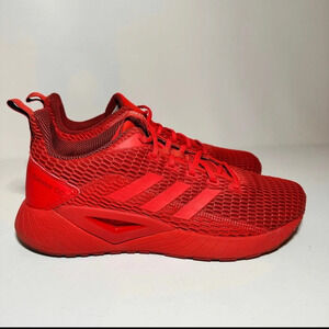 Adidas Questar CC Climacool Men's Mesh Training Shoes Red Art Sz 10.5 (30 Box 4)